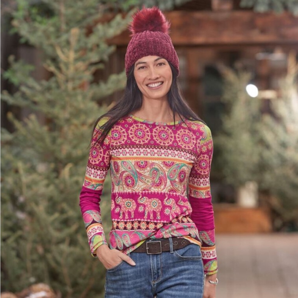 Sundance Multicolor Long Sleeve Tee